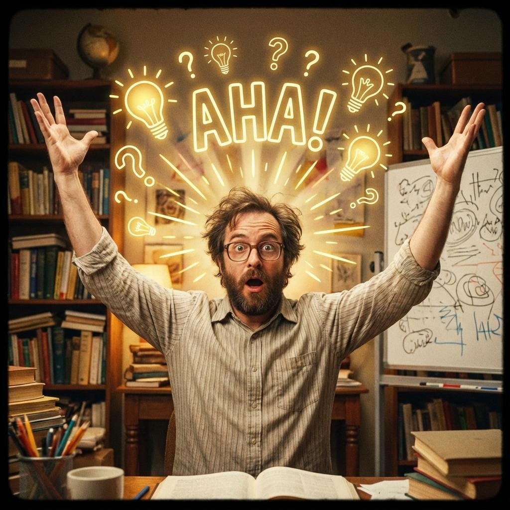 Cinematic Aha moment image generated using Nano Banana Pro