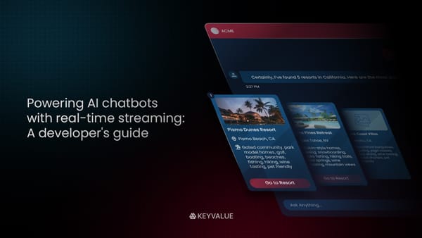 Powering AI chatbots with real-time streaming: A developer's guide