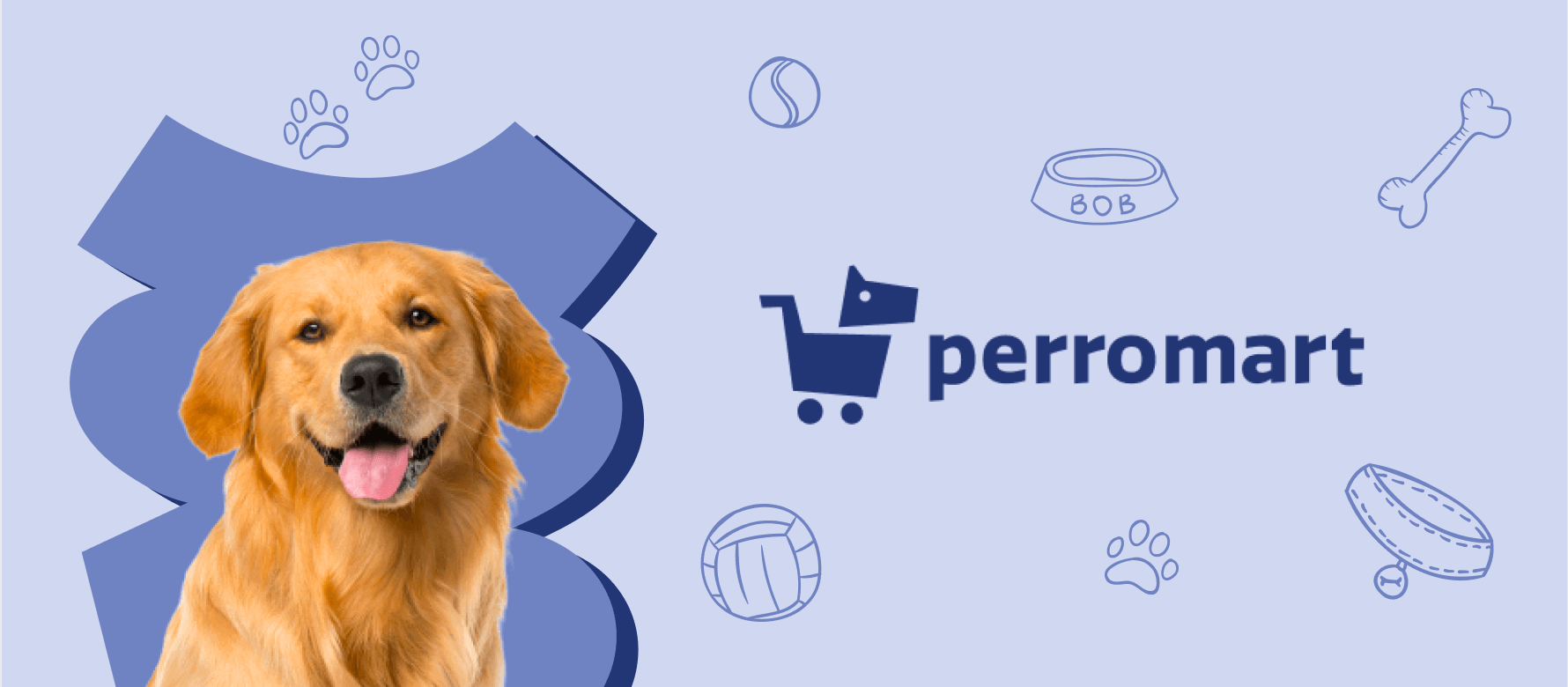 Case Study | App screen design of Perromart, platform for a Singapore-based innovative online pet care shop to facilitate hassle-free business